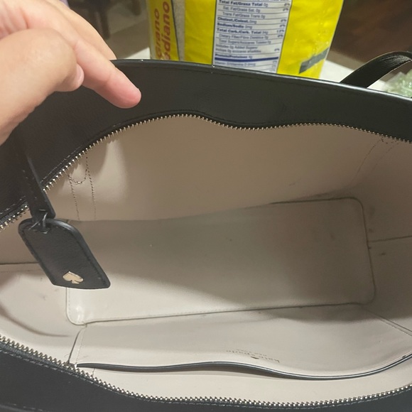 Kate spade black tote bag pre owned condition see photos . - Picture 8 of 11